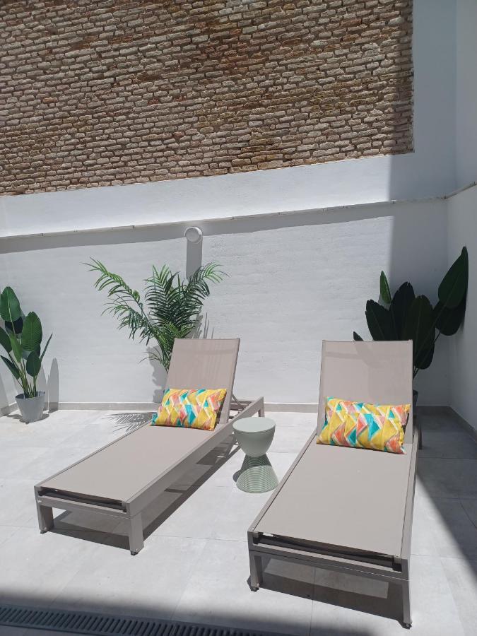 Apartamento Pop Art Historia De Conde Negro Con Patio Privado Sevilla Exterior foto
