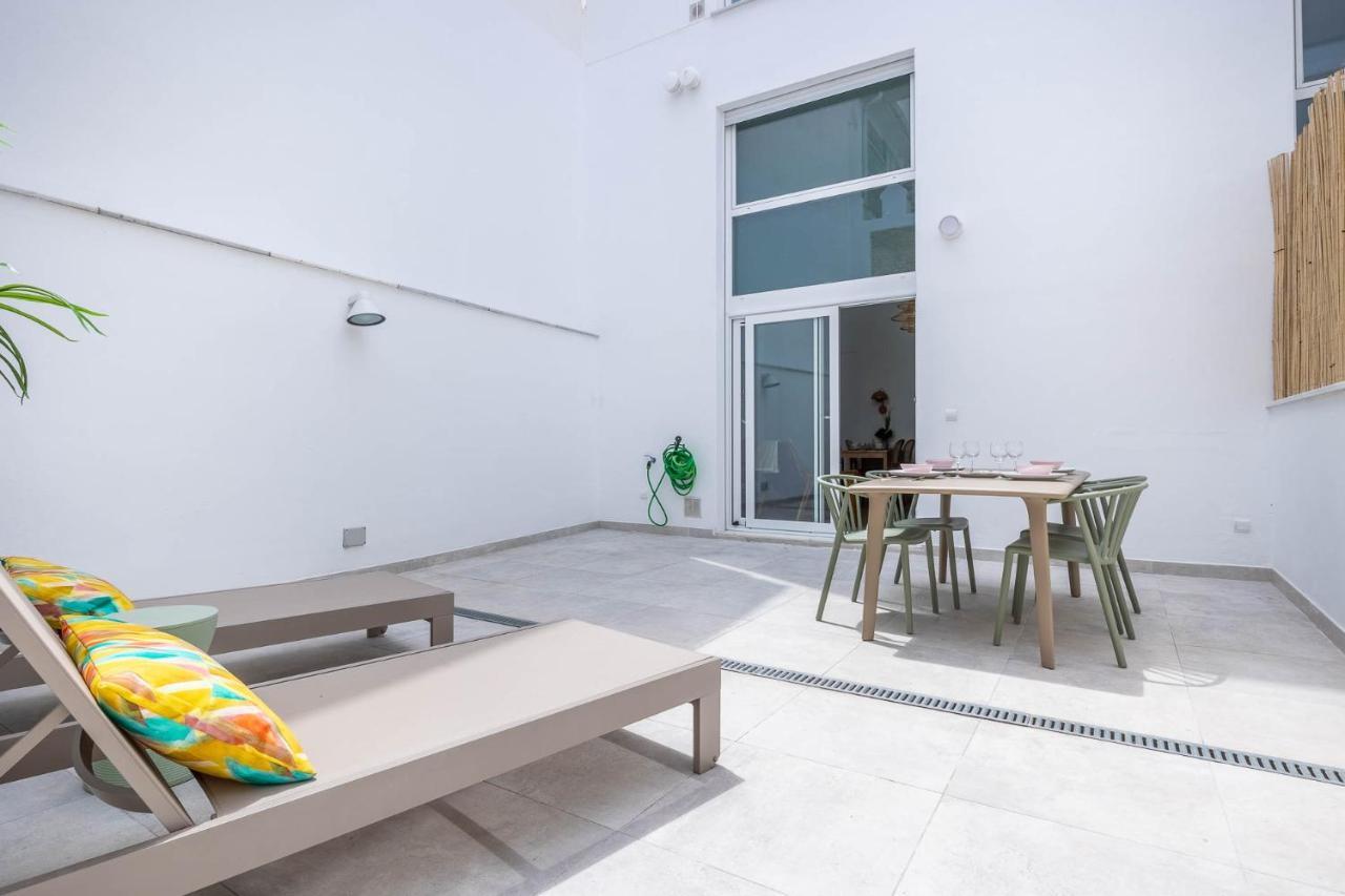 Apartamento Pop Art Historia De Conde Negro Con Patio Privado Sevilla Exterior foto